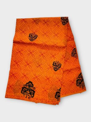 Coral Borderless Cotton Saree Lightweight & Elegant Daily Wear