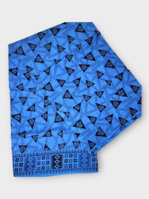 Blue Borderless Cotton Saree Cool & Elegant Soft Cotton Drape