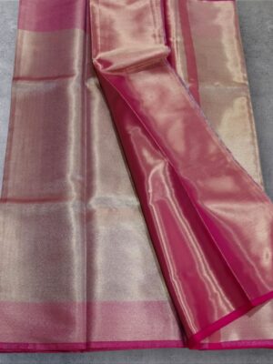 Joythika Inspired Katan Silk Saree with Running Blouse Timeless Elegance & Sophistication