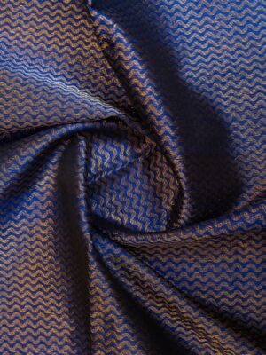 Royal Blue Banarasi Silk Blouse for Women