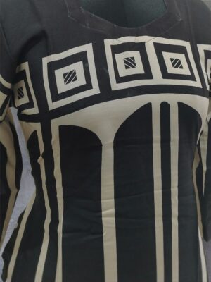 Elegant Digital Side Open Tops with Premium Rayon and Egyptian Pattern