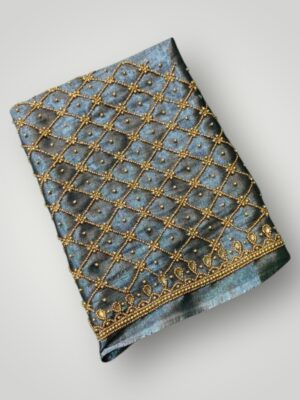 Bridal Aari Work Silk Cotton Blouse Exquisite Craftsmanship & Lightweight Luxury