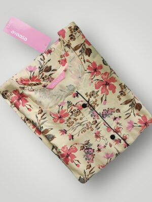 Stunning Three Quarter Sleeve Rayon and Cotton Kurti