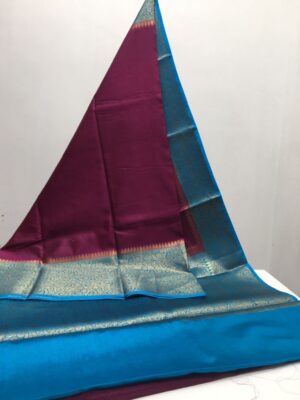 New Arrival Banarasi Warm Silk Saree with Premium Quality, Exclusive Allover Design, Big Border, Designer Zari Pallu, and Designer Blouse