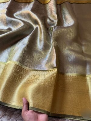 Banarasi Katan Tissue Silk Saree with Blouse Piece Premium Quality