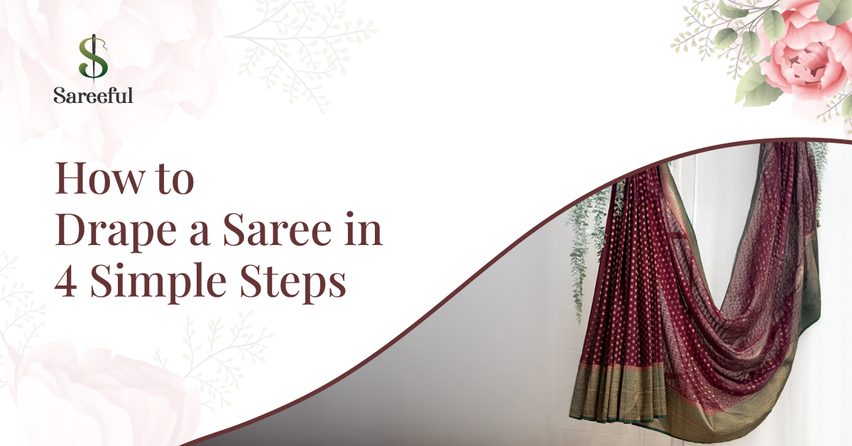 drape a saree