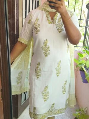 Elegant Ethnic Georgette Kurti Set