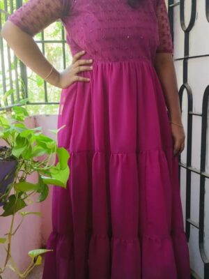Elegant Georgette Kurti - Perfect Festive Wear