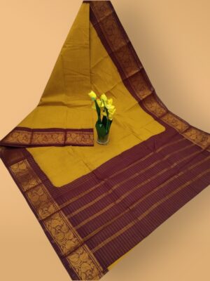 Valthari Pure Sungudi Cotton Saree