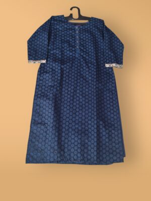 Trendy Circle Print Cotton Kurta for Women