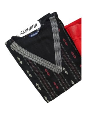 Stylish Floral Cotton Kurti Set