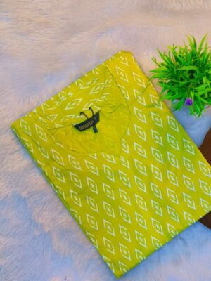 Floral Cotton Kurti – Embrace the Festive Collection