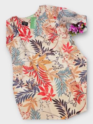 Elegant Visco Silk Floral Print Kurta - Trendy Ethnic Wear