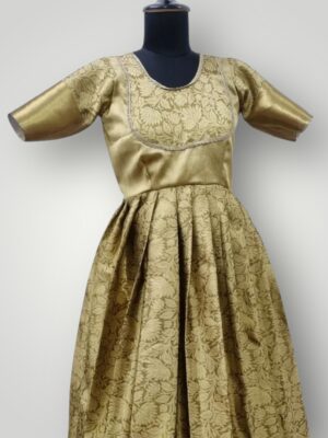 Elegant Silk Ethnic Kurti