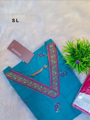 Elegant Floral Cotton Kurti - A Perfect Festive Collection
