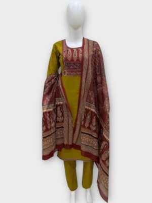 Floral Cotton Ethnic Kurtis