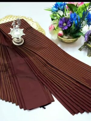 Silk Aarani Pattu Saree with Jacquard Ornamentation