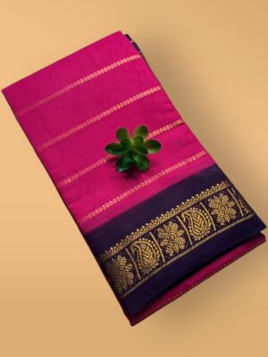 Elegant Valthari Pure Sungudi Cotton Saree