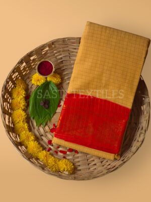 Elegant Sungudi Cotton Saree with Swan Border