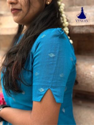 Raw Silk Floral Kurti – Trendy Ethnic Wear for Women