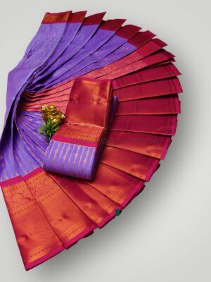 Elegant Tana Silk Saree with Korvai Border