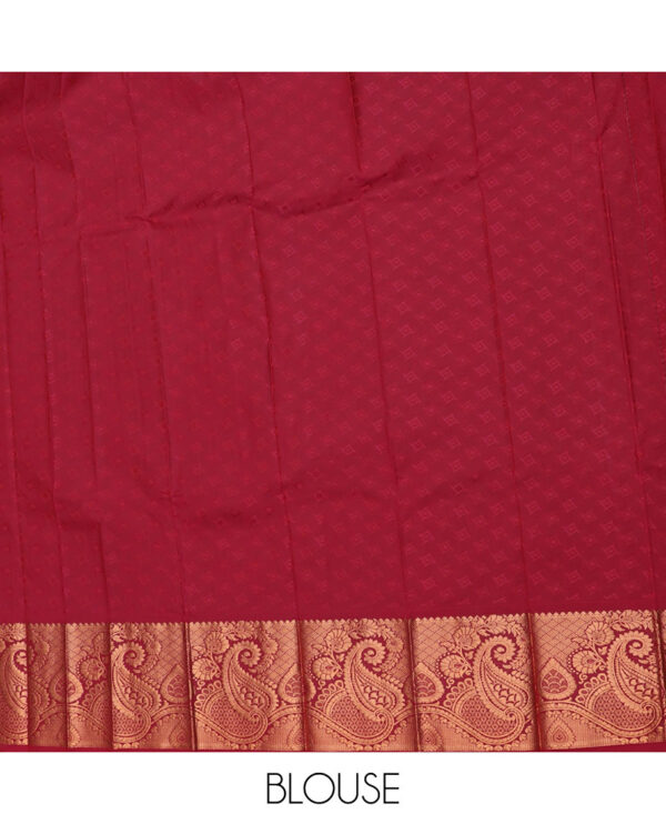 multicolour art silk saree with contrast border and jacquard zari work