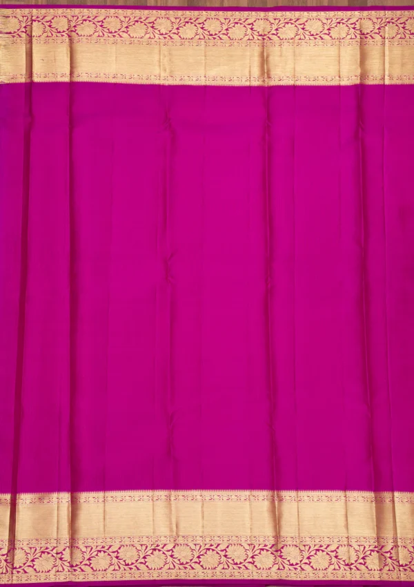 pink pure silk saree with intricate zari embroidery